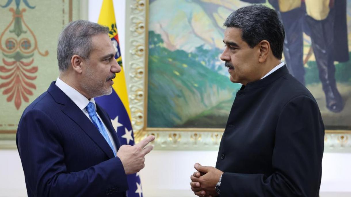 Venesuela prezidenti Maduro Tashqi ishlar vaziri Fidan bilan uchrashuvini ajoyib deb baholadi