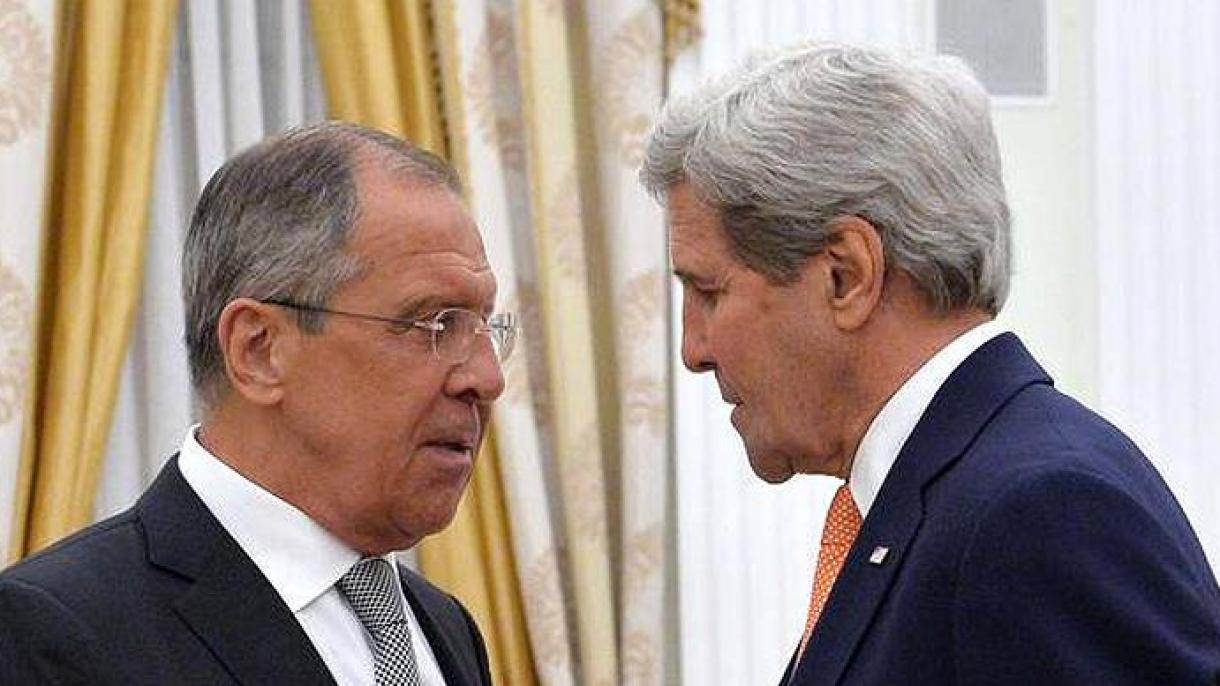 Lavrov ilǝ Kerry Suriya mǝsǝlǝsini müzakirǝ edib