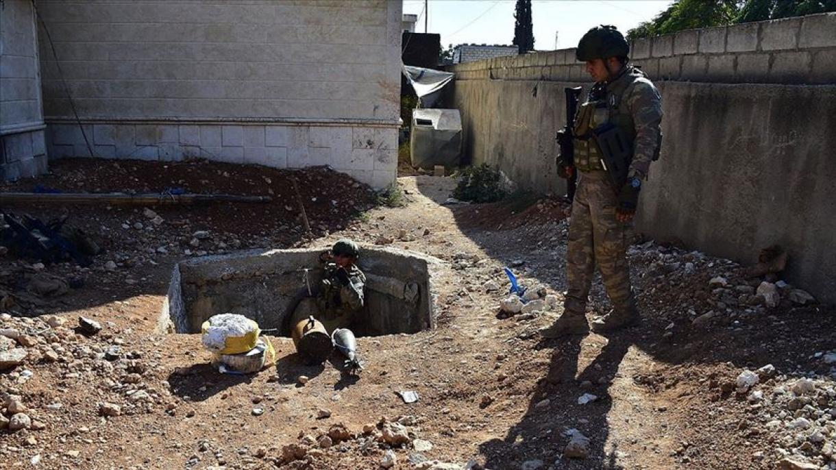 土耳其继续在叙利亚和平之泉行动区销毁爆炸物