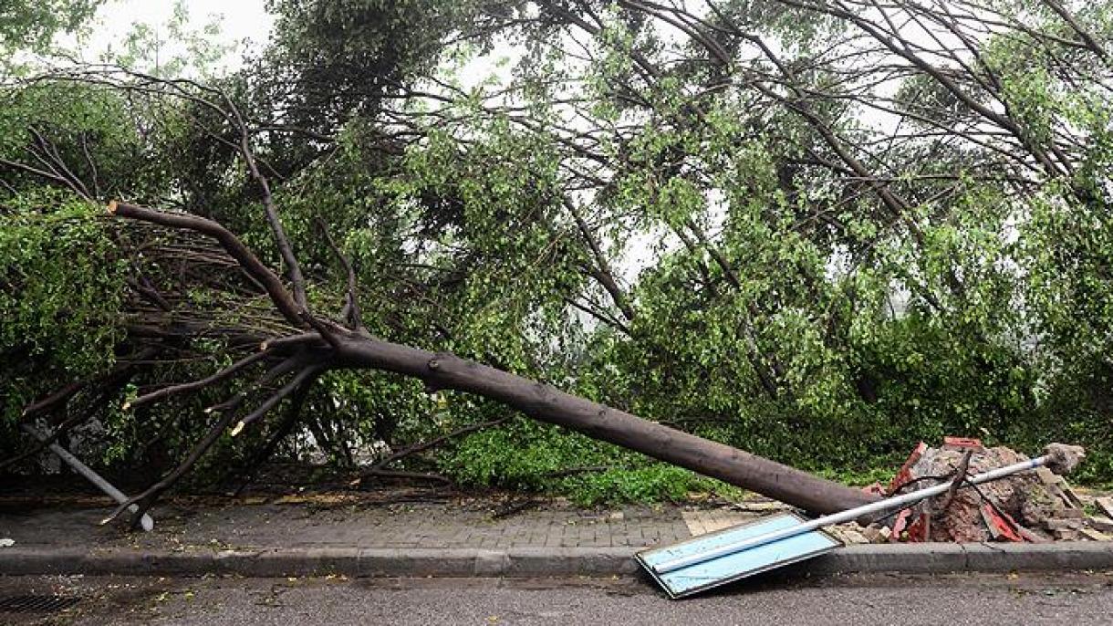 Furtuni şi şi tornade în China