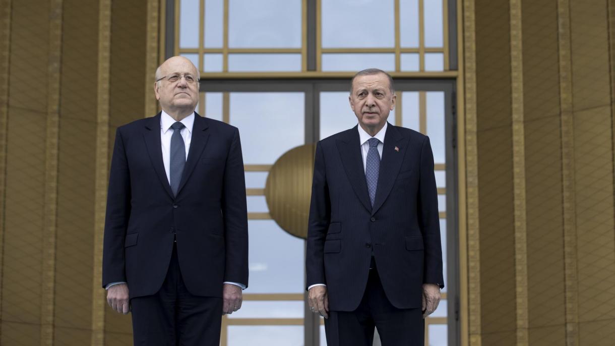 Эрдоган Микатини расмий азем менен тосуп алды