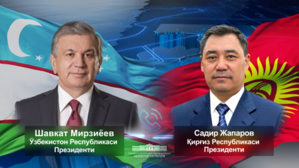 Shavkat Mirziyoyev Qirg‘iziston Prezidenti Sadir Japarov bilan muloqot qildi