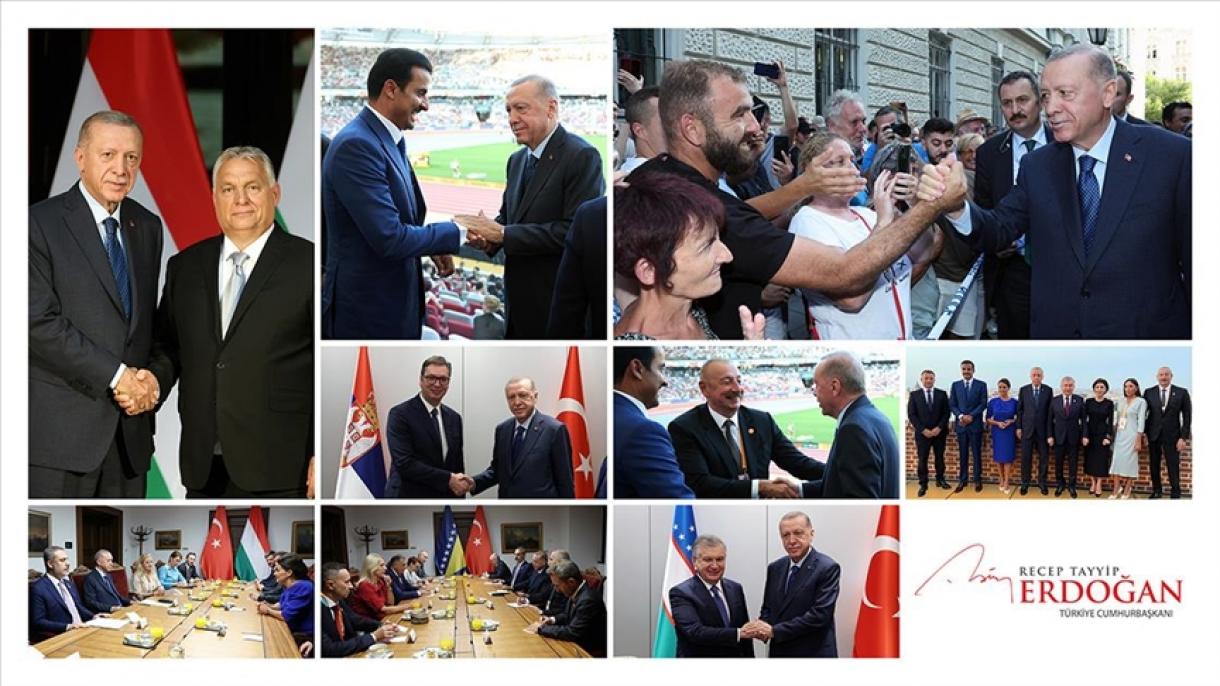 Prezident Erdogan Wengriýada saparda boldy
