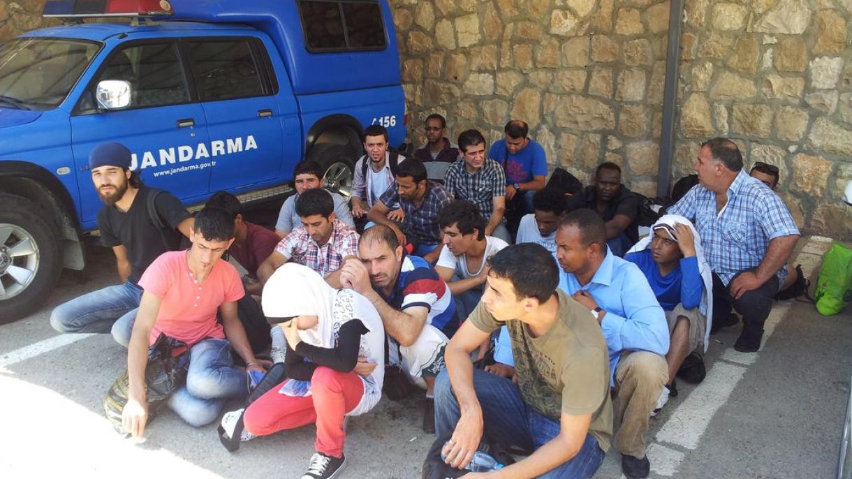 دستگیری 191 مهاجر قاچاق در کرکلارالی ترکیه