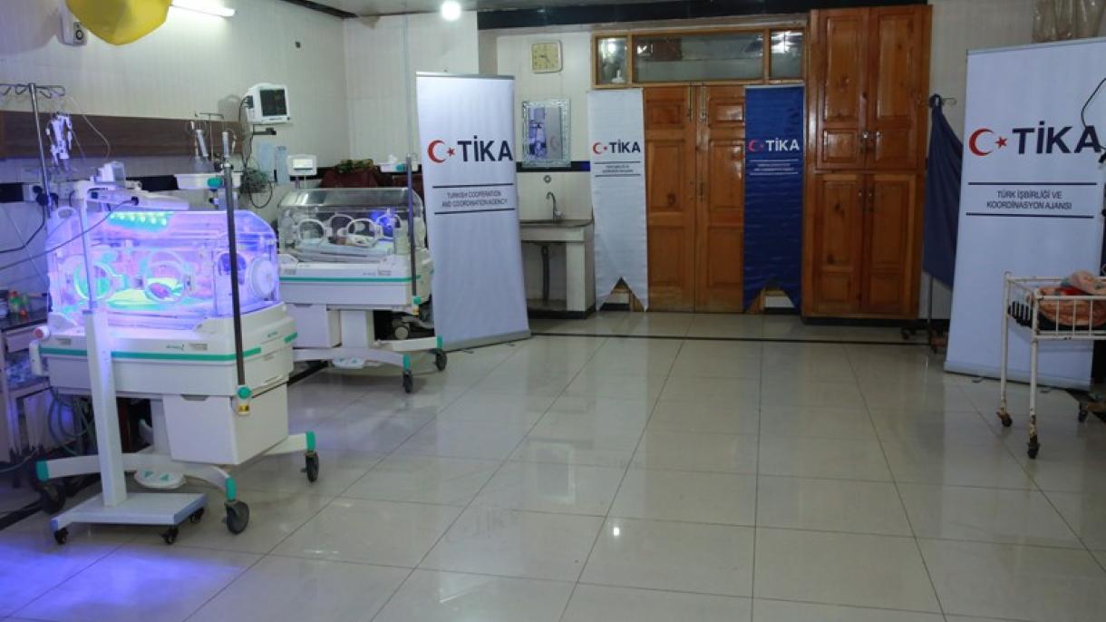 ترک ادارہ براۓتعاون و باہمی روابط(تیکا)کاپشاورکےتحقیقی وتدریسی ہسپتال کوجدید طبِّی سازوسامان کا عطیہ