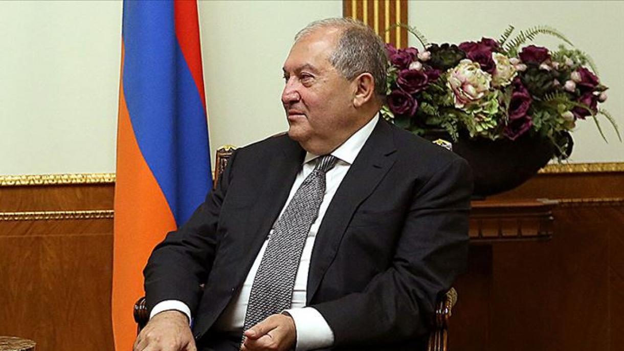 Ermənistan prezidenti istefa verib