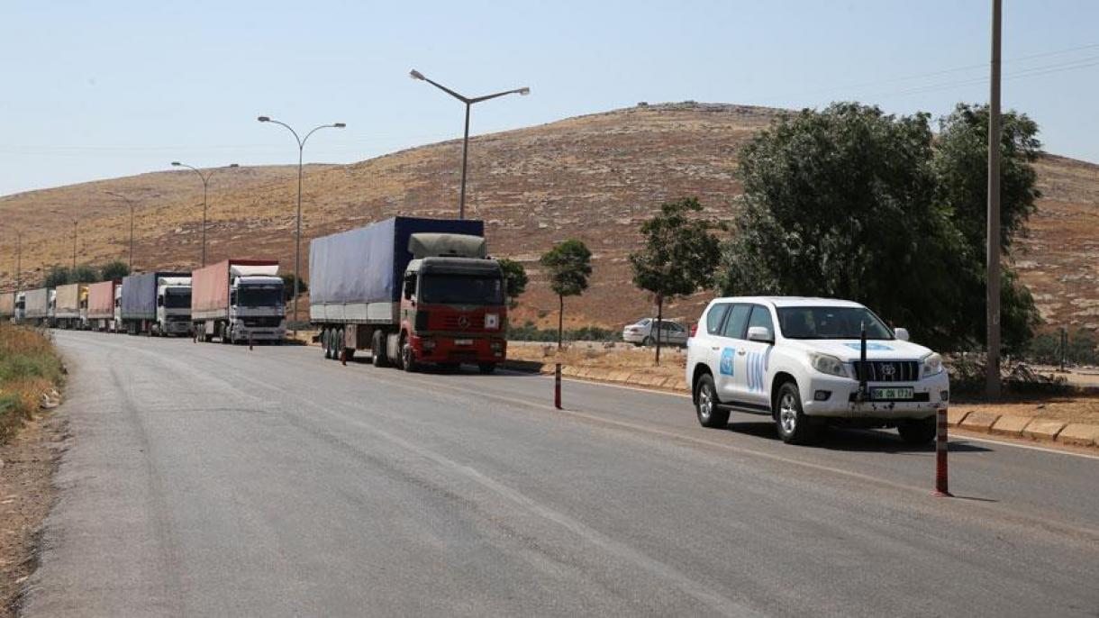 کمکهای انسانی سازمان ملل با عبور از ترکیه، به ادلب رسید