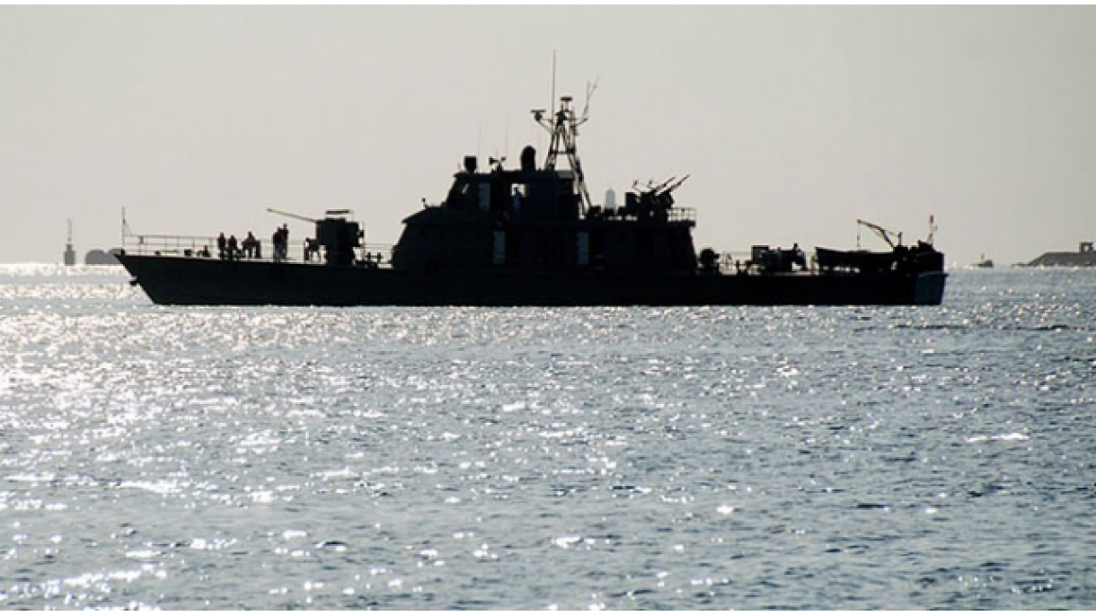 Ирански кораб катастрофира в Каспийско море...