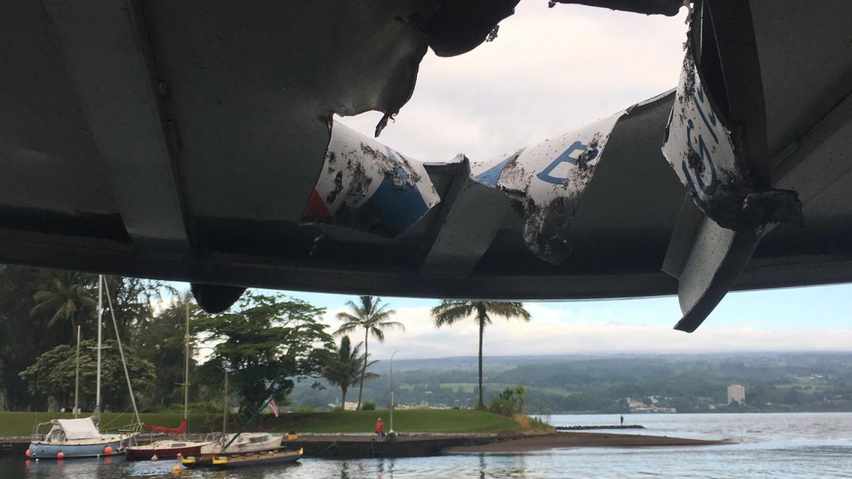 Lávakitörés a Hawaii Nagy Szigetén, sok a sérült