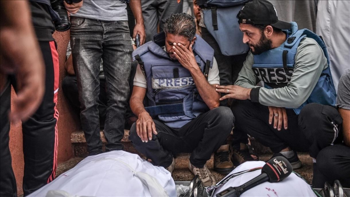 İsrailin Qəzzaya hücumları nəticəsində ölən jurnalistlərin sayı açıqlandı
