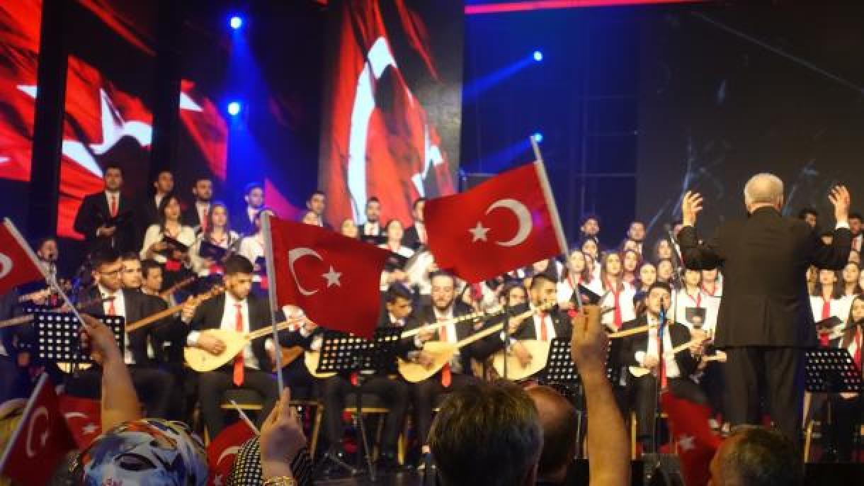 O concerto especial do TRT pelo 100º aniversário da luta nacional