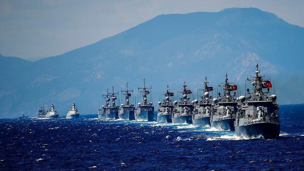 Turquia e Qatar efetuam uma manobra marítima conjunta