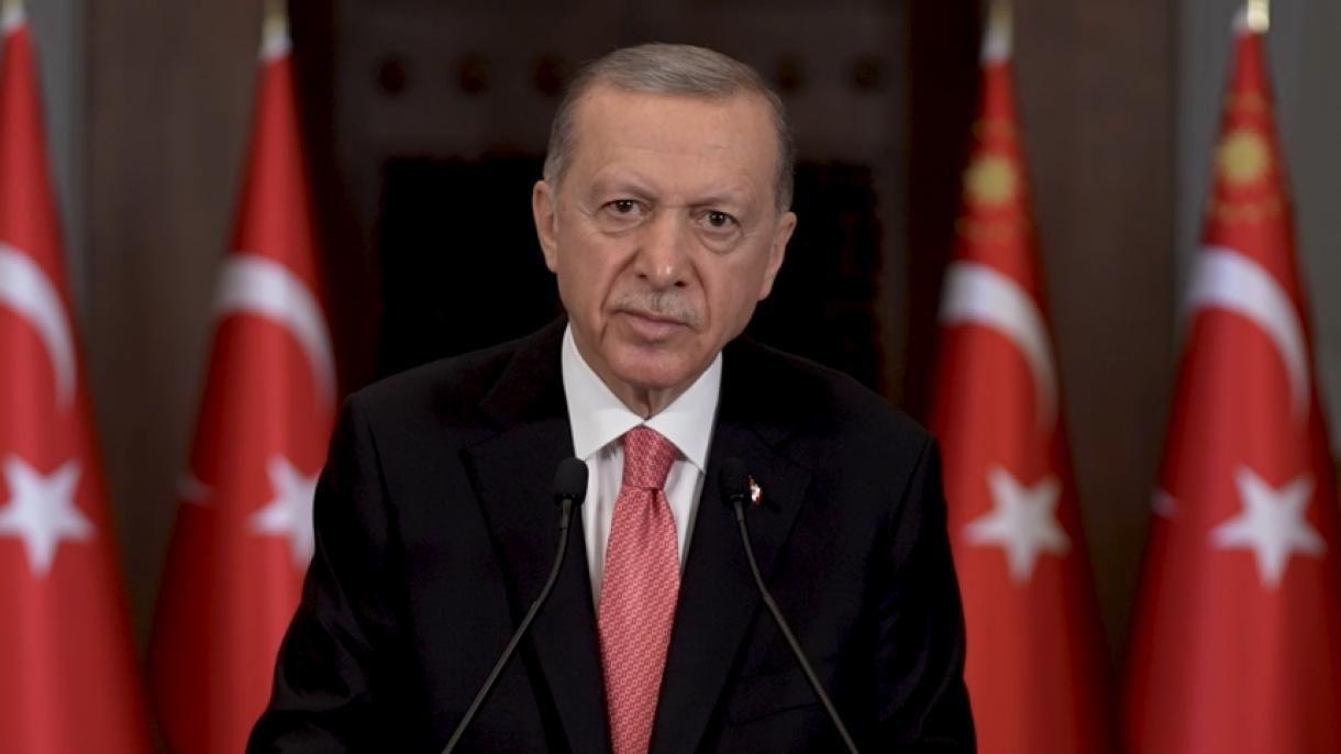 Erdoğan  videoüzenetet küldött a  9. Halal Világtalálkozóra