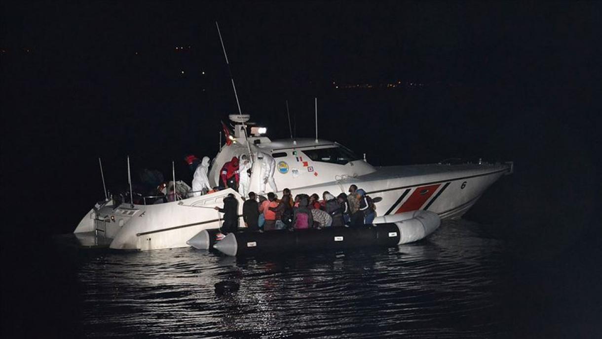 74 پناهجو توسط گارد ساحلی ترکیه نجات داده شدند