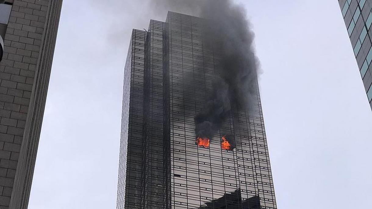 Tűz volt a Trump Towerben