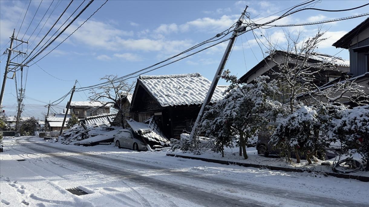 日本西部石川省及该地区地震死亡人数增至236人
