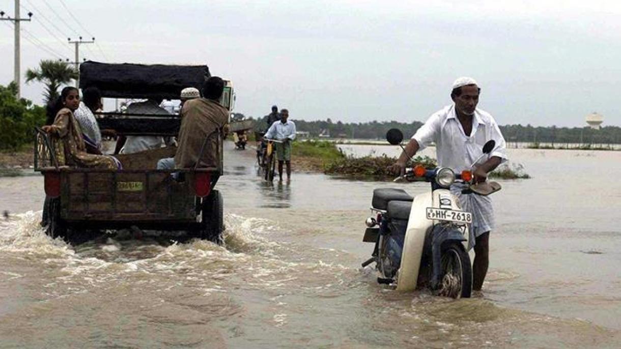 در نتیجه بارندگی شدید در سریلانکا 5 تن کشته شدند