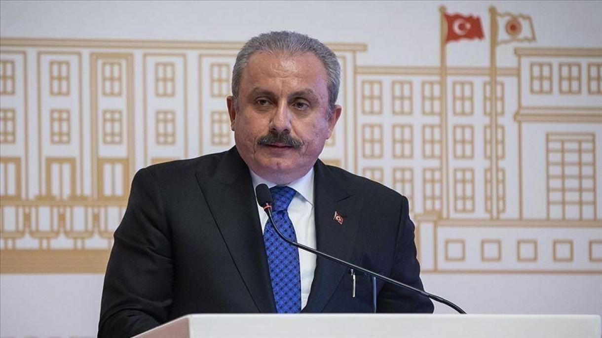 رئیس مجلس ترکیه در پیامی سالگرد استقلال تاجیکستان را تبریک گفت