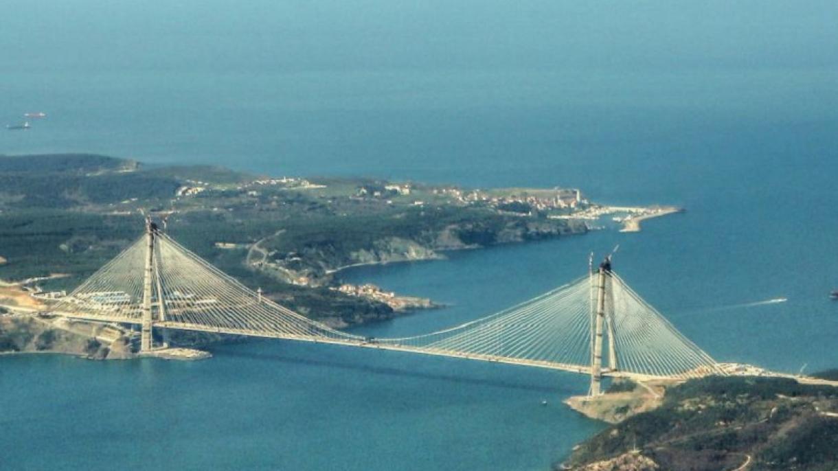 آغاز مراسم پرشکوه افتتاح عریض ترین پل جهان در استانبول
