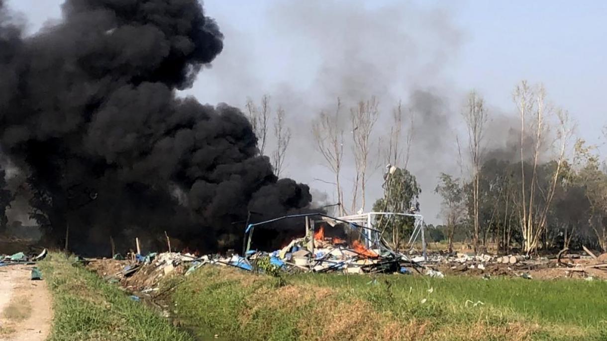 Taýlantda fabrikleriň birinde partlama boldy