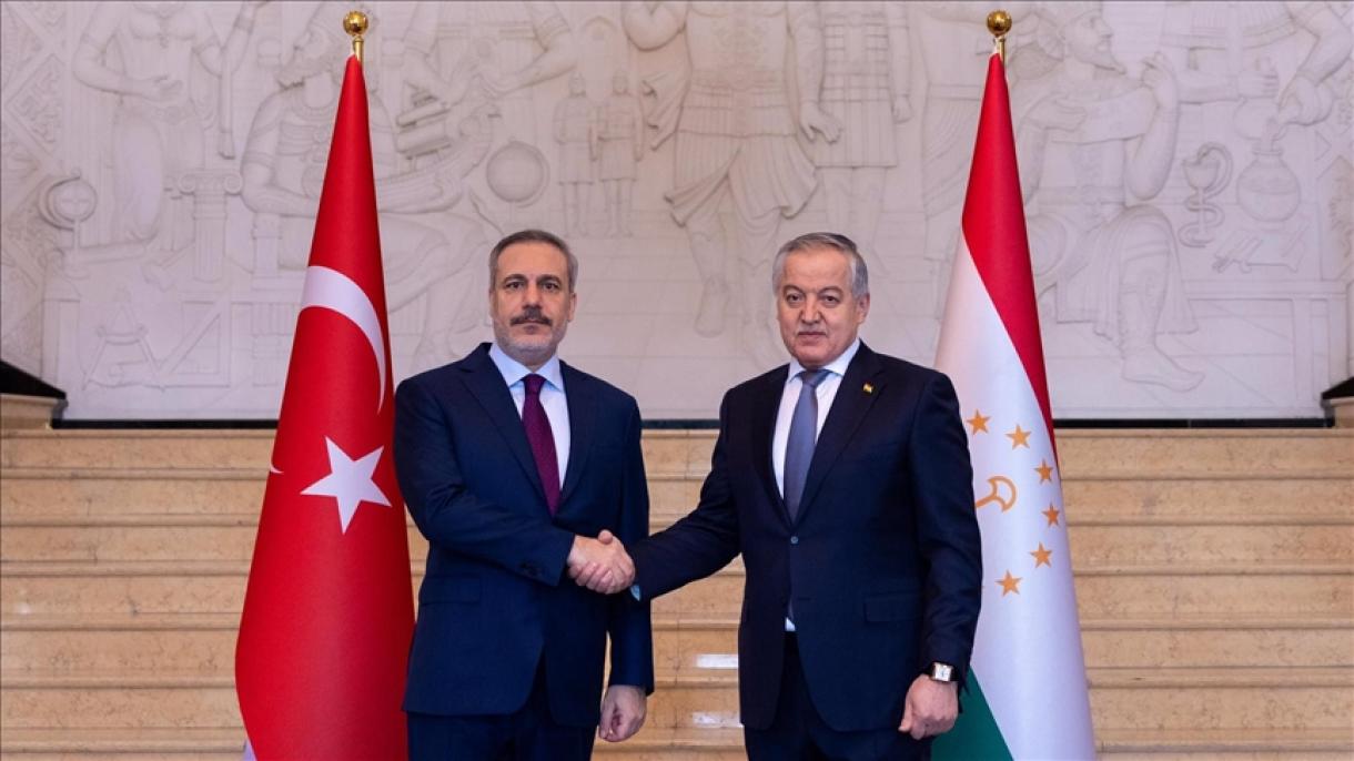 دیدار وزرای خارجه ترکیه و تاجیکستان در دوشنبه