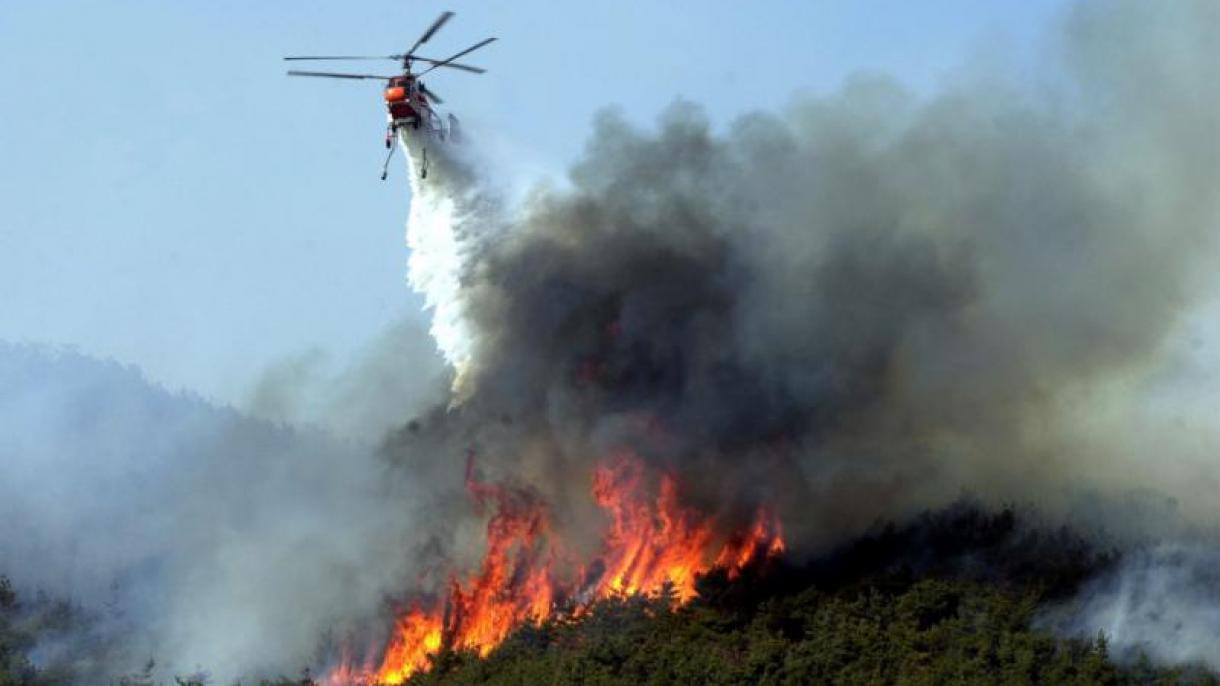 Η Τουρκία θα συνδράμει στην κατάσβεση της πυρκαγιάς στην ΡΔΝΚ