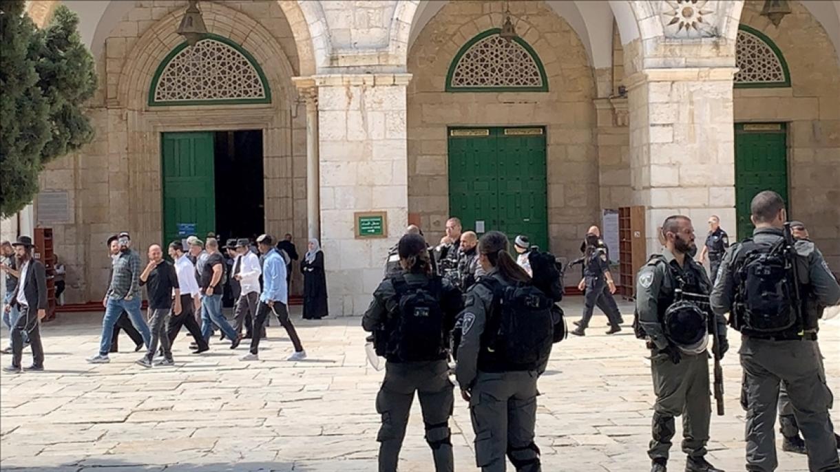 مسجدِ اقصیٰ: متعصب یہودی اسرائیلی پولیس کی حفاظت میں حرم شریف میں گھُس گئے