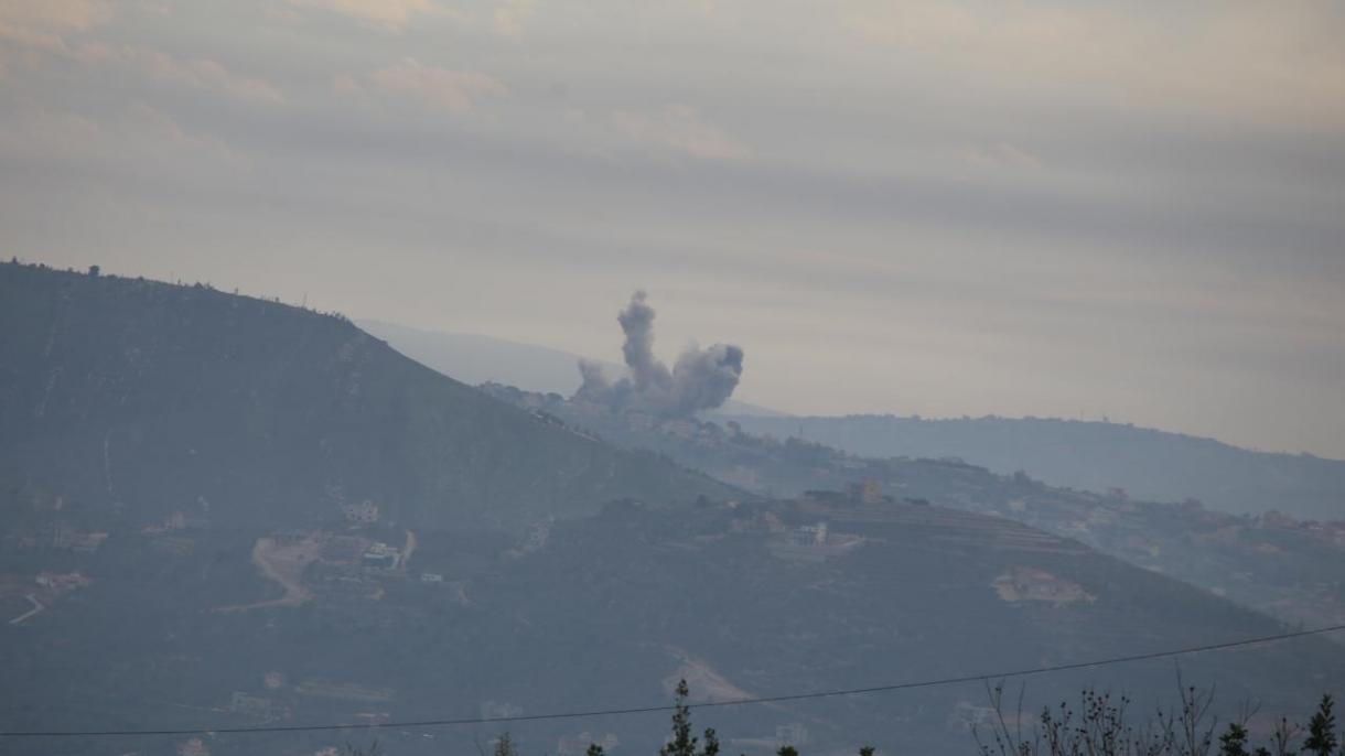 حمله هوایی اسرائیل به اهداف حزب الله در لبنان