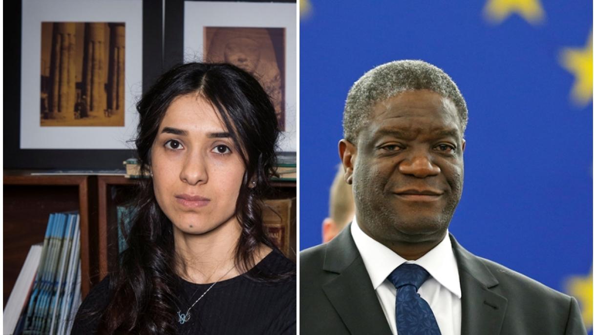 Uma iraquiana e um congolês são os novos Prêmios Nobel da Paz