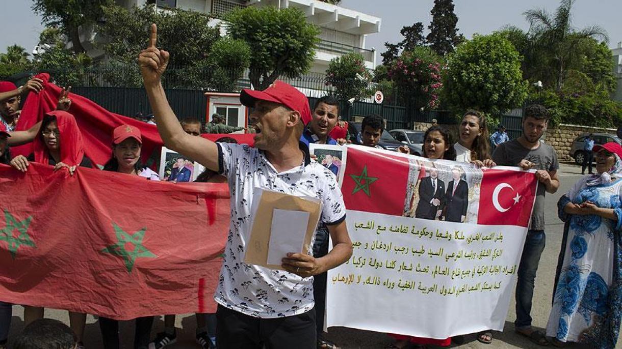 Organizan manifestación de protesta en Rabat