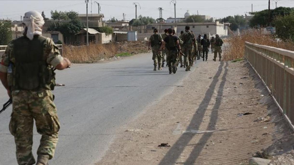 Llegan al punto estratégico, la carretera M4 en la Operación Fuente de Paz