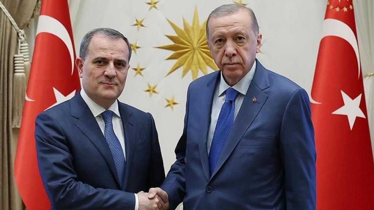 Ердоган се срещна с азебайджанския външен министър