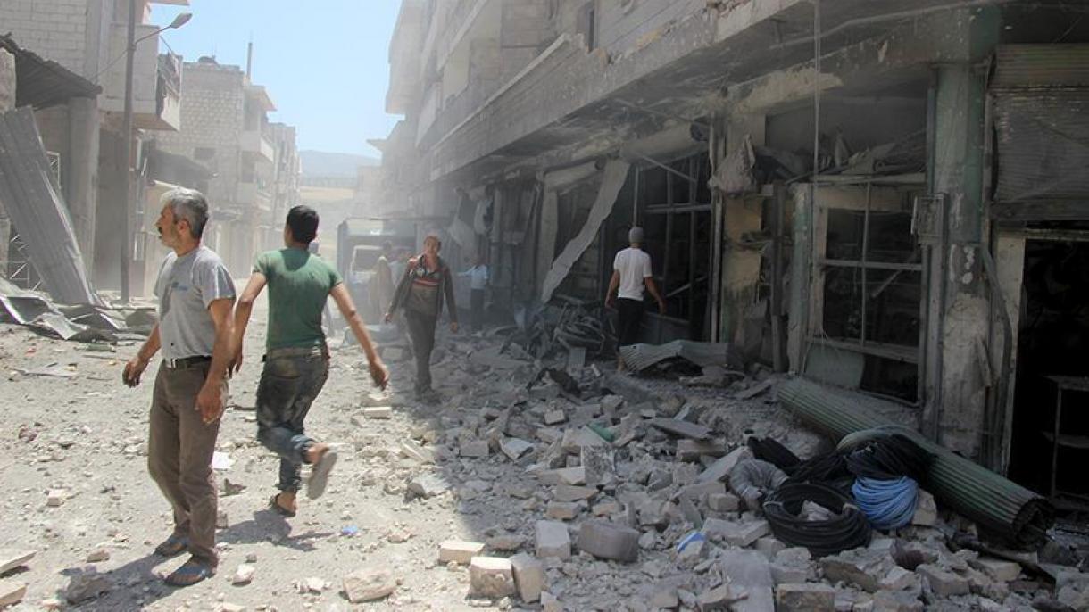 Regime de Assad usou mais de 2 900 bombas de barril em apenas 6 meses