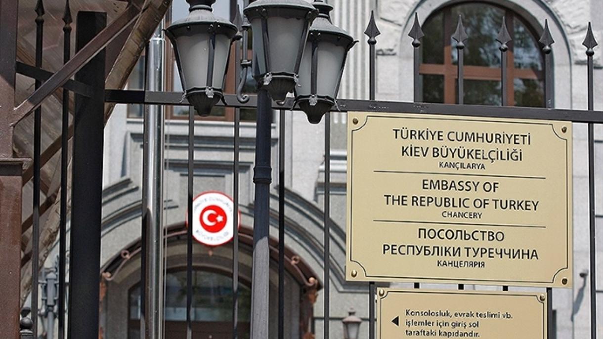 La embajada de Türkiye en Kiev empieza a funcionar de nuevo