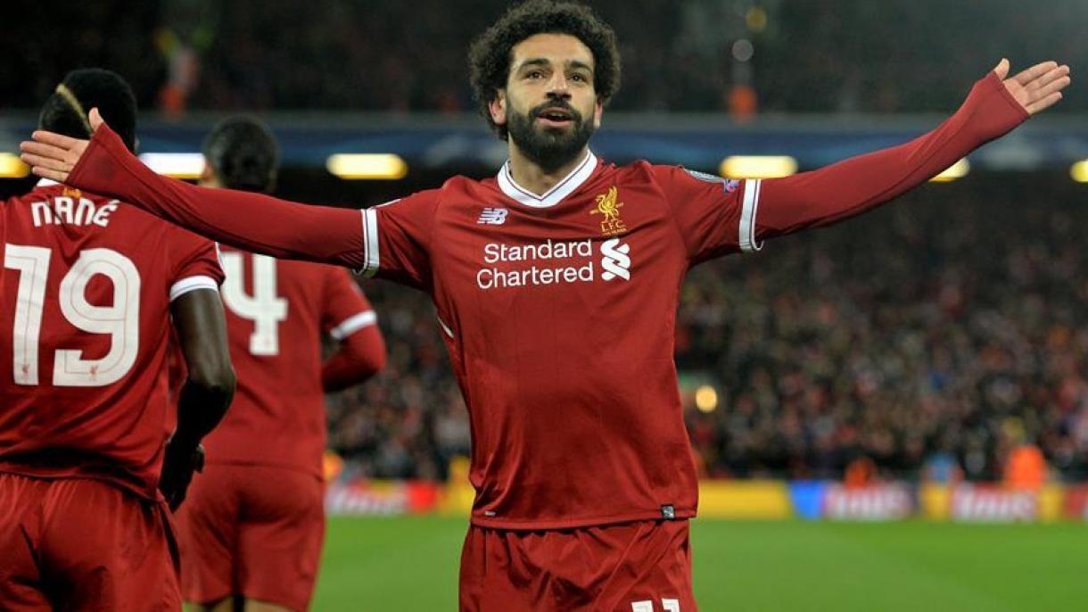 A liverpooli Mohammed Salah a hét labdarúgója