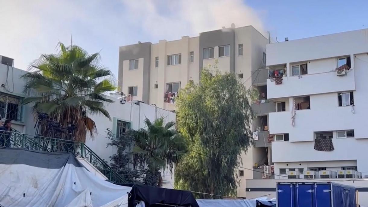 غزّہ وزارت صحت نے شفاء ہسپتال میں اجتماعی قبریں کھودنا شروع کر دیں