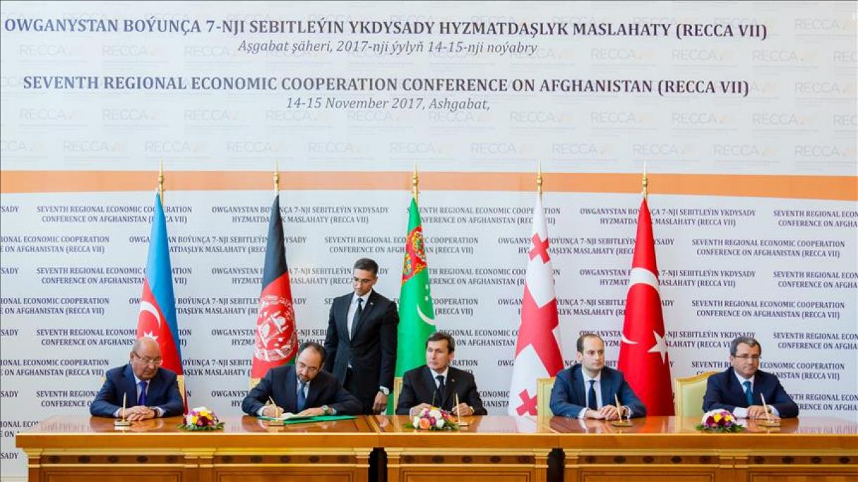 موافقت‌نامه «راه لاجورد» در ترکمنستان امضاء شد