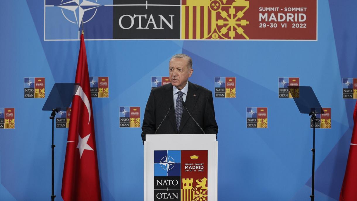 Эрдоган : "Швеция, Түркия, Финландия үчтүк келишими Түркия жана улутубуз үчү ндипломатиялык жеңиш"