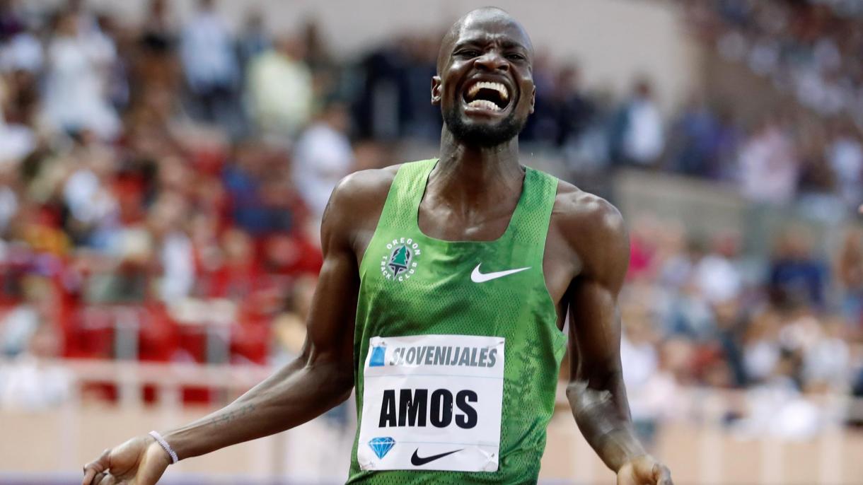 Olimpiya chempioni Amos 3 yilga diskvalifikatsiya qilindi