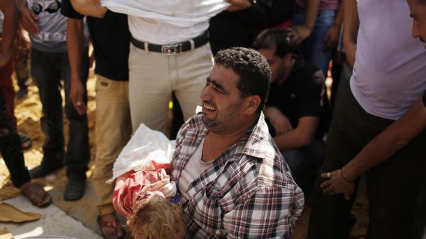 غزه‌ده اؤلِنلرینگ سانی ۳۳۳-دن گچدی