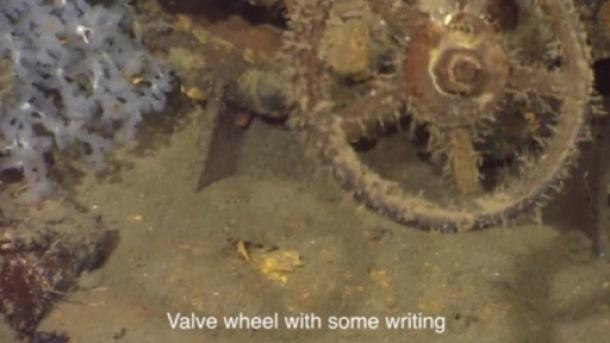 Encuentran los restos de un barco de guerra japonés bajo el mar