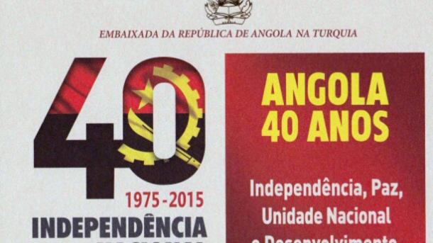 Dia da independência de Angola em Ancara