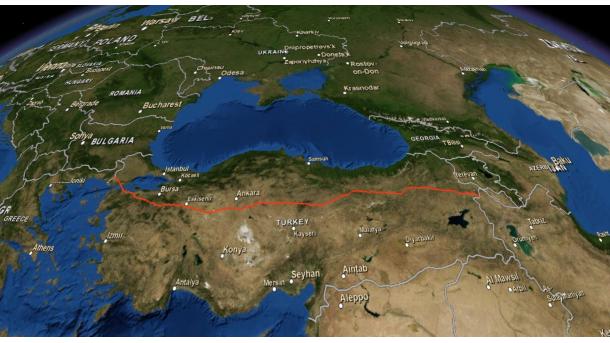 ЕС планира да транспортира природен газ през Турция...