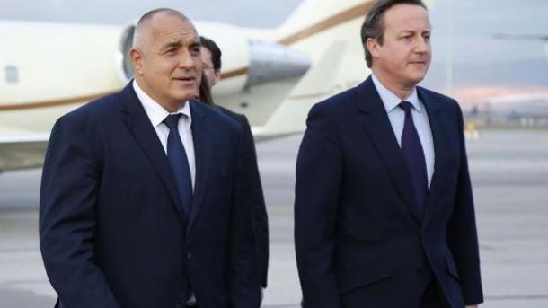 دیدار نخست وزیران انگلستان و بلغارستان 
