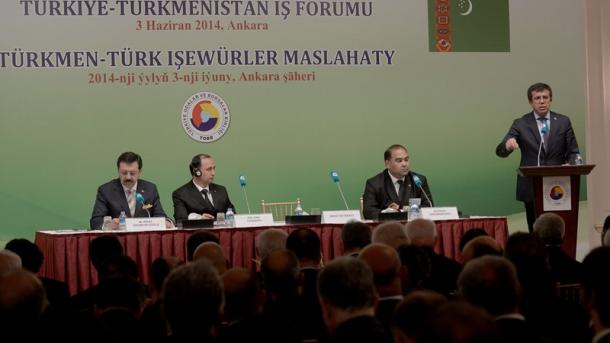 Se desarrolla el comercio entre Turquía y Turkmenistán