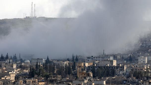 Kobani şәhәrindә qarşıdurmalar davam edir