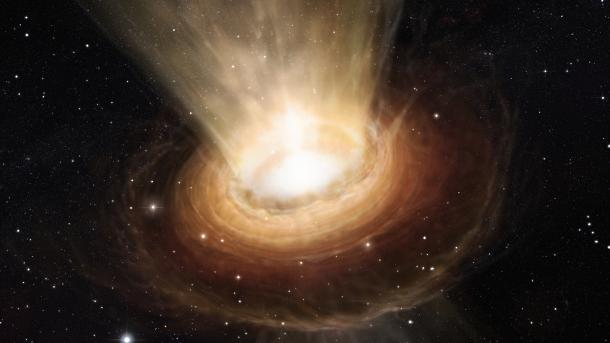 Hallado el agujero negro más masivo en el Universo cercano