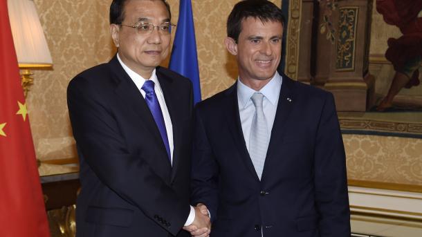 Fransa-Çin əlaqələri sürətlə genişlənir