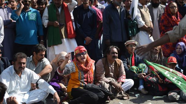 گسترش موج تظاهرات در پاکستان 