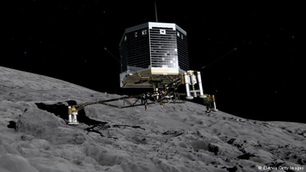 El módulo Philae despierta tras 7 meses inactivo sobre un cometa